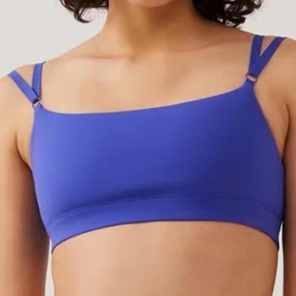 Outdoor Voices Zoom Double Strap Bra Black - Picture 1 of 7